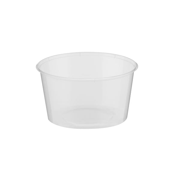 Clear Round Microwavable PP Container
