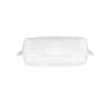 Clear Round Hinged Cake Container