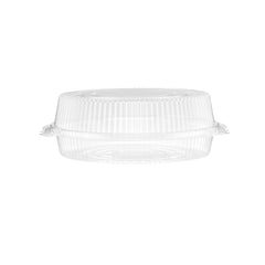 Clear Round Hinged Cake Container