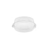 Clear Round Hinged Cake Container