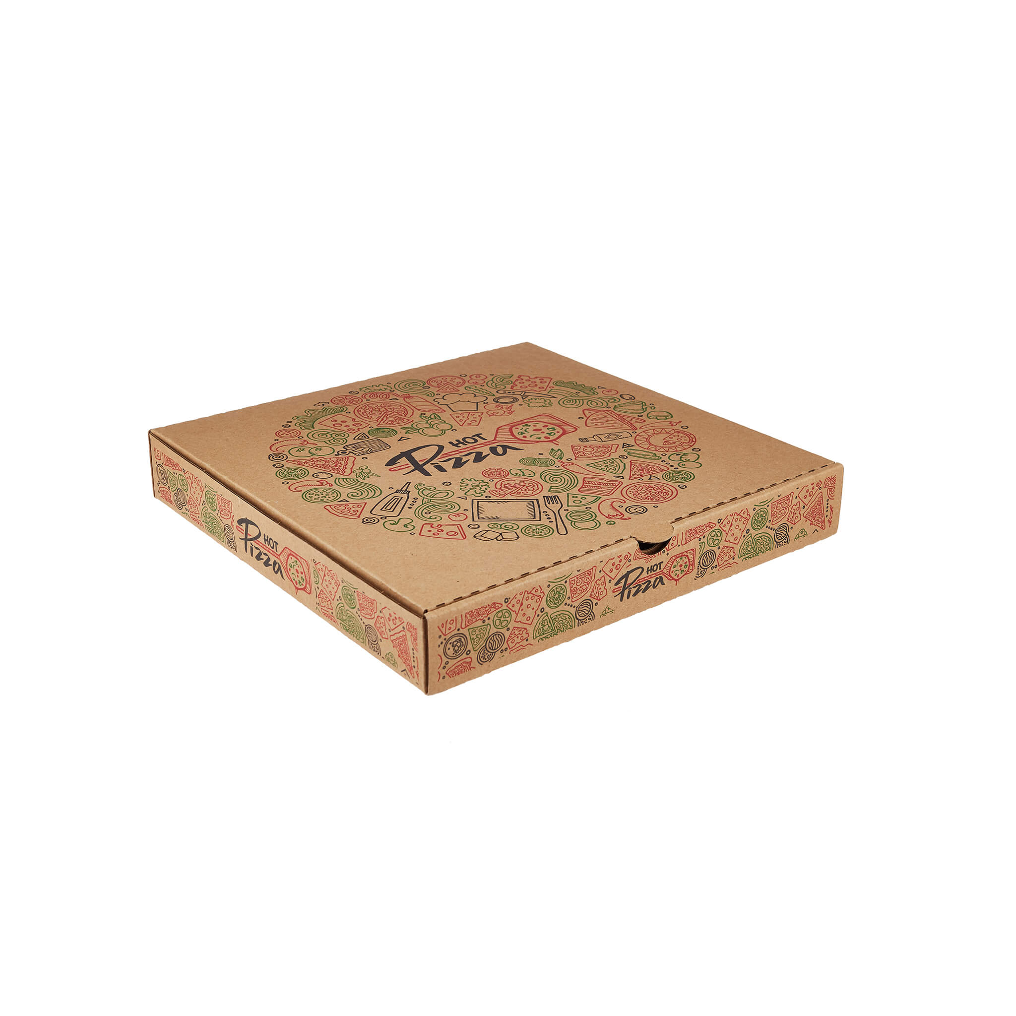 100 Pieces Printed Pizza Box-Large