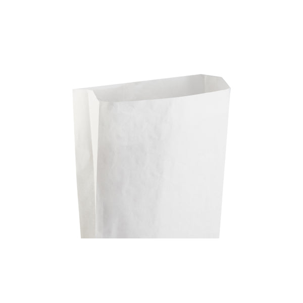 Pinch Flat Bottom Bags White Paper Bag NO:7 4KG