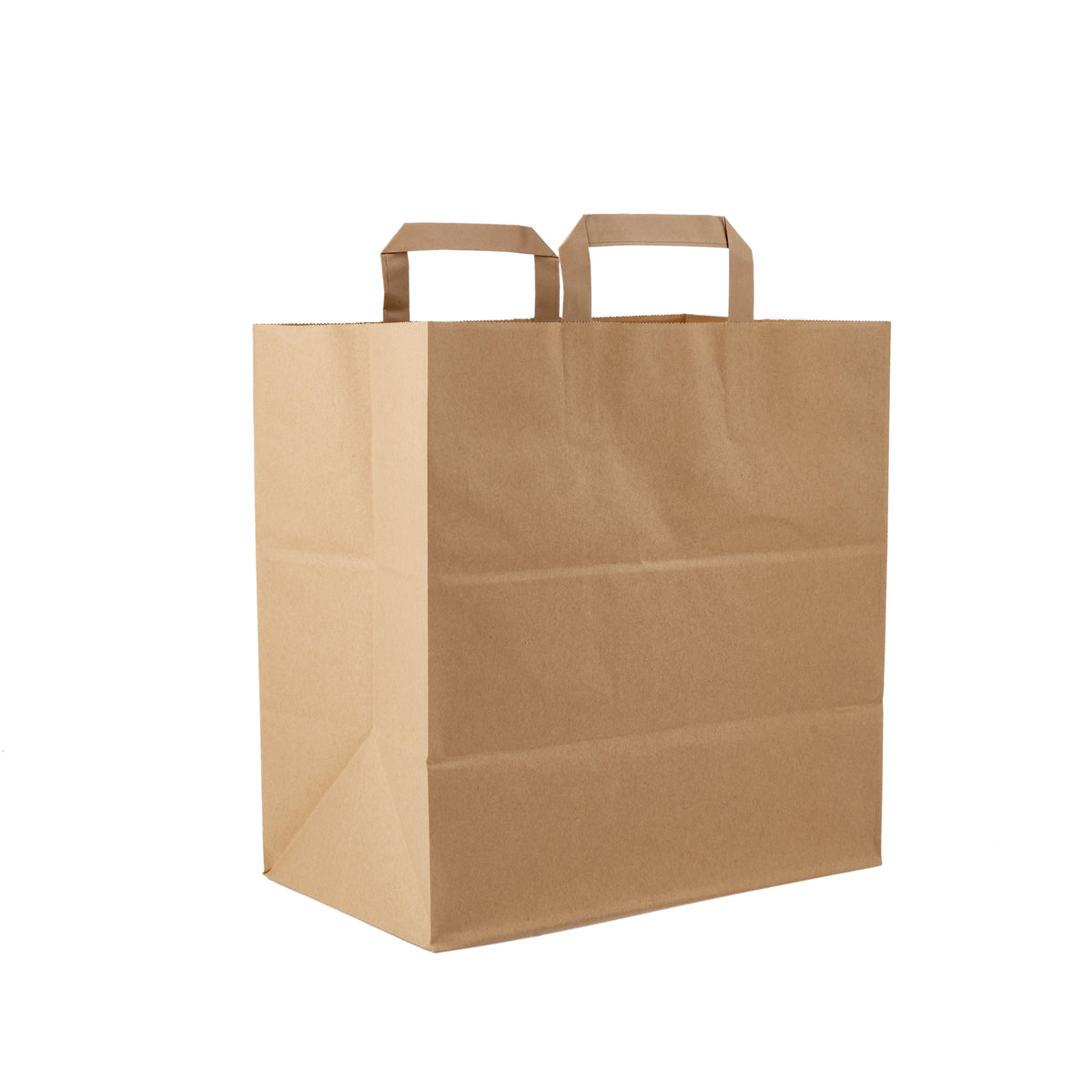 Brown Flat Handle Paper Bags