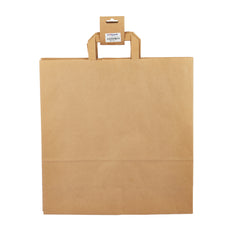 250 Pieces Paper Bag Brown Flat Handle 38X14X39.5Cm