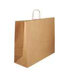 250 Pieces Paper Bag Brown Twisted Handle 32X20X33.5Cm