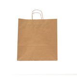 250 Pieces Paper Bag Brown Twisted Handle 38X14X40Cm