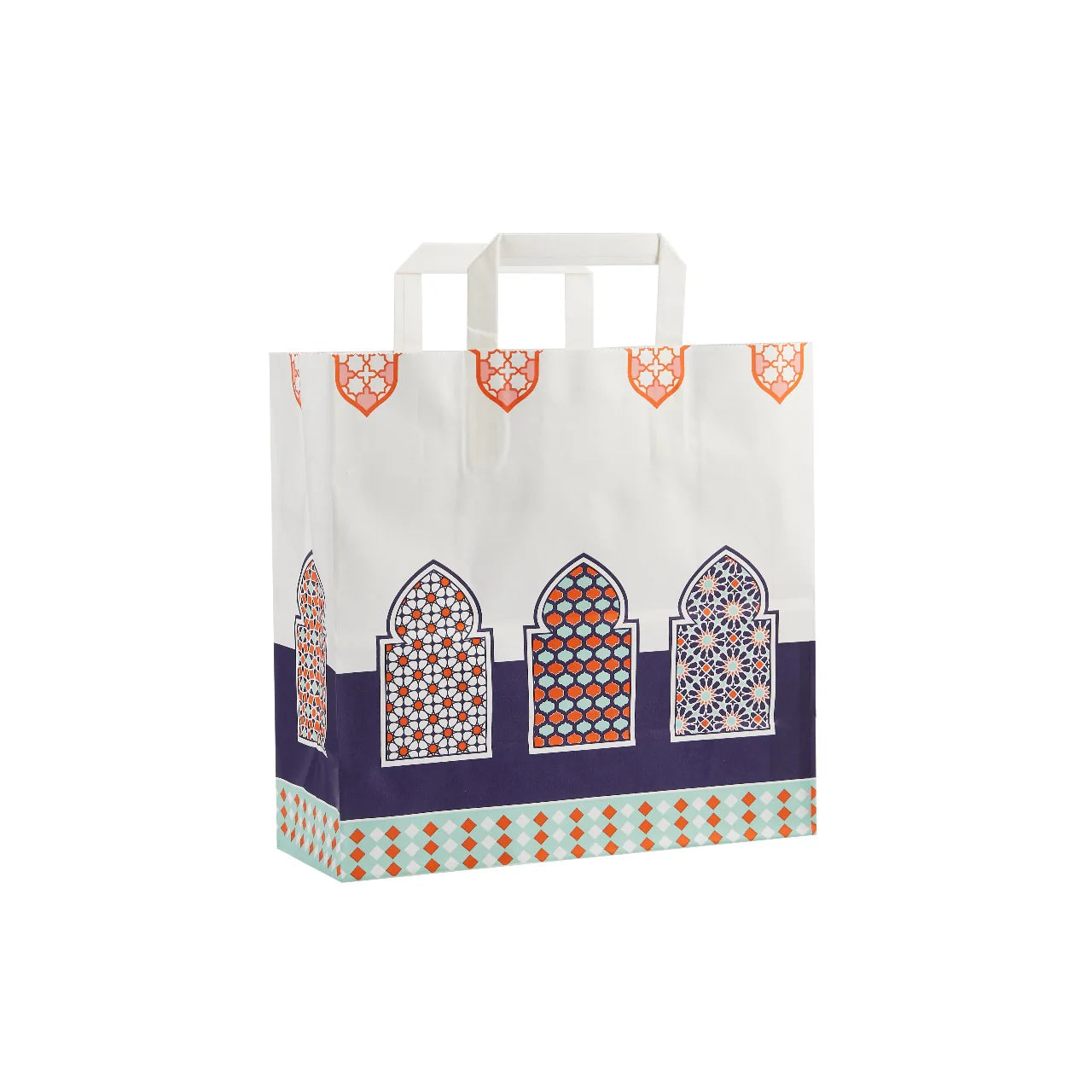 Ramadan Theme Printed Paper Bag 29x15x30 Cm