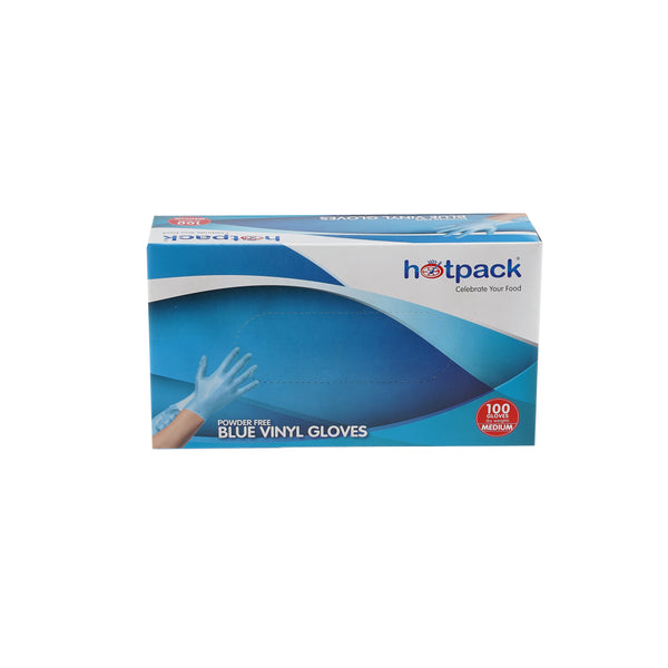 Blue Powder Free Vinyl Gloves