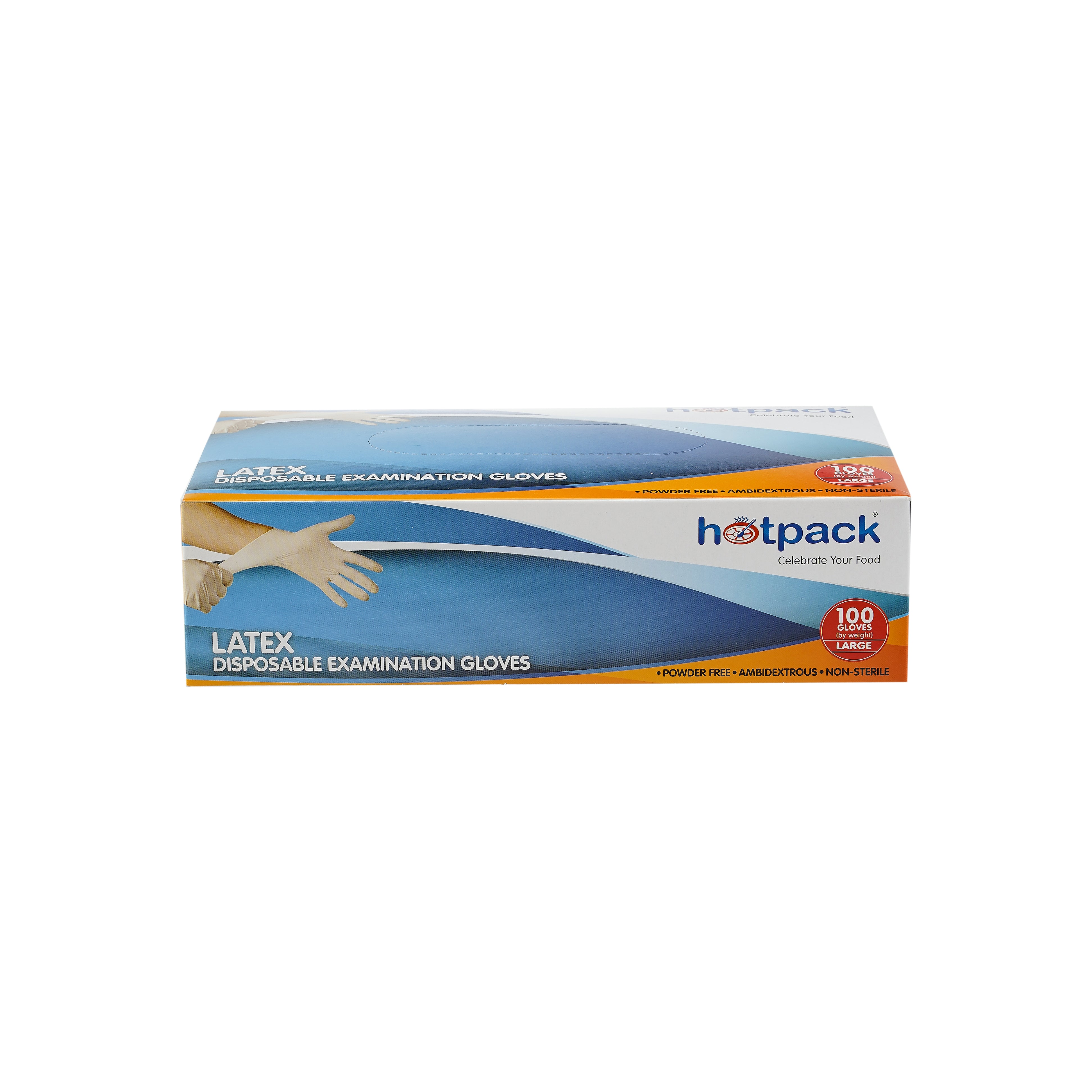 Hotpack Powder Free Latex Gloves