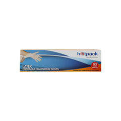 Hotpack Powder Free Latex Gloves