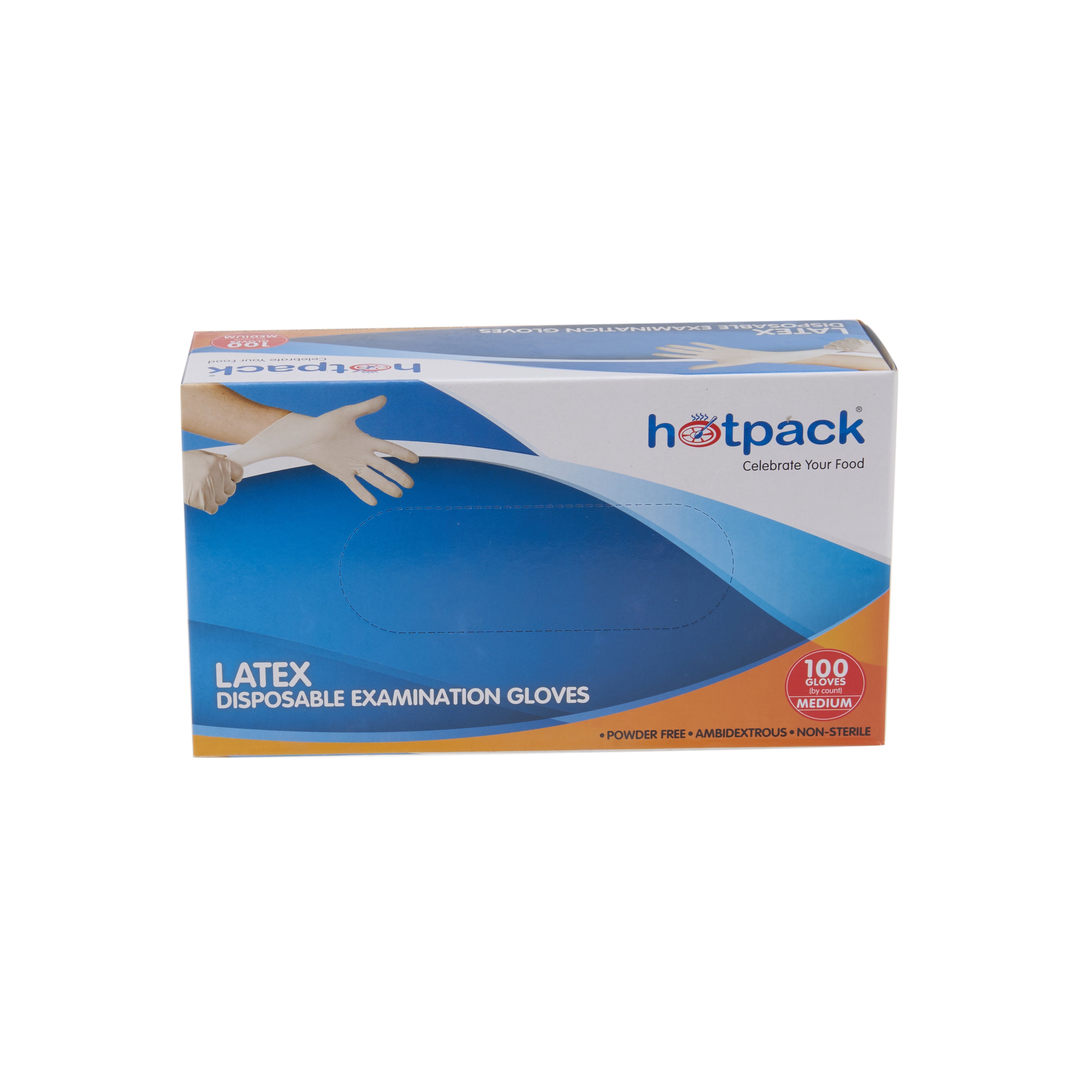 Hotpack Powder Free Latex Gloves