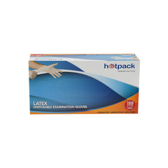 Hotpack Powder Free Latex Gloves