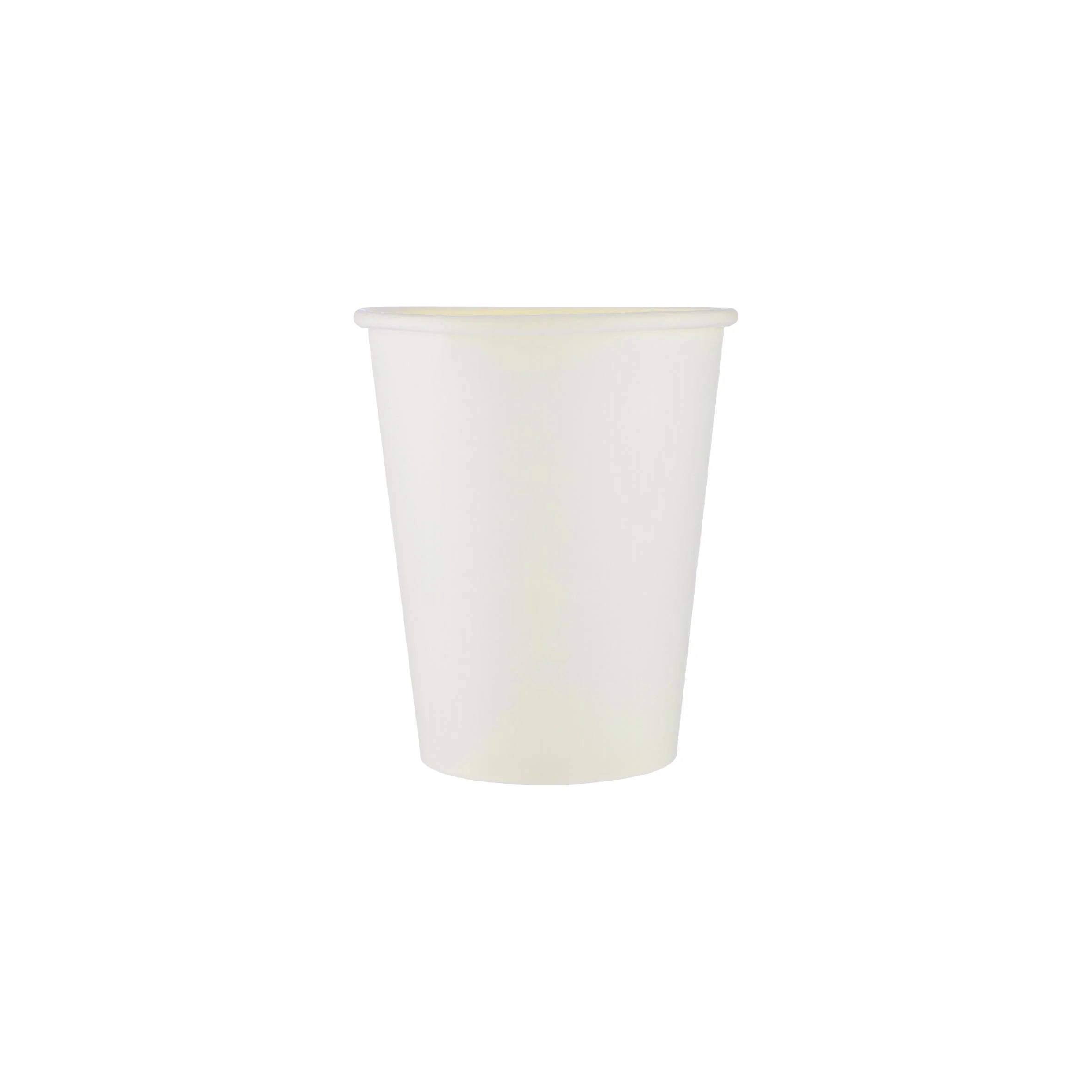 1000 Pieces Heavy Duty White Single Wall Paper Cups