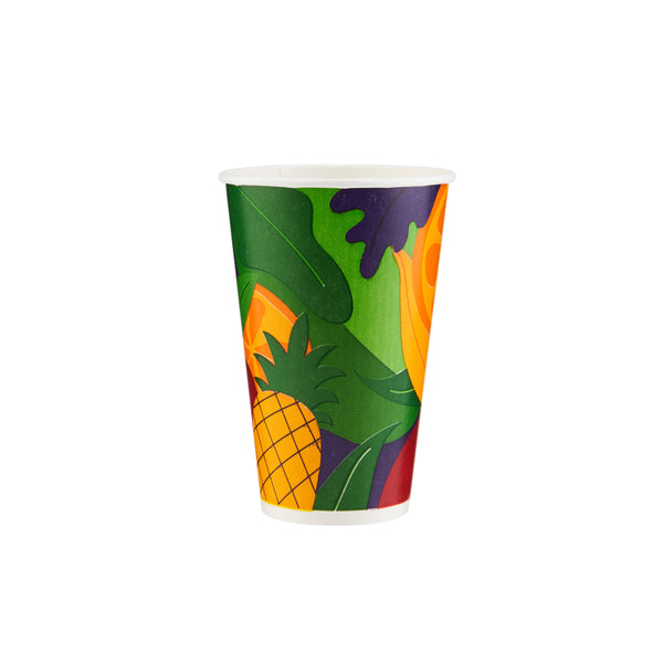 Paper Juice Cup With Lid