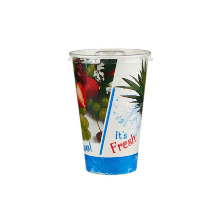 Paper Juice Cup With Lid