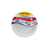 Twin Pack White Round Plastic Plate 10 Inch 40 Pieces