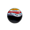 Twin Pack Black Round Plastic Plate 7 Inch 40 Pieces