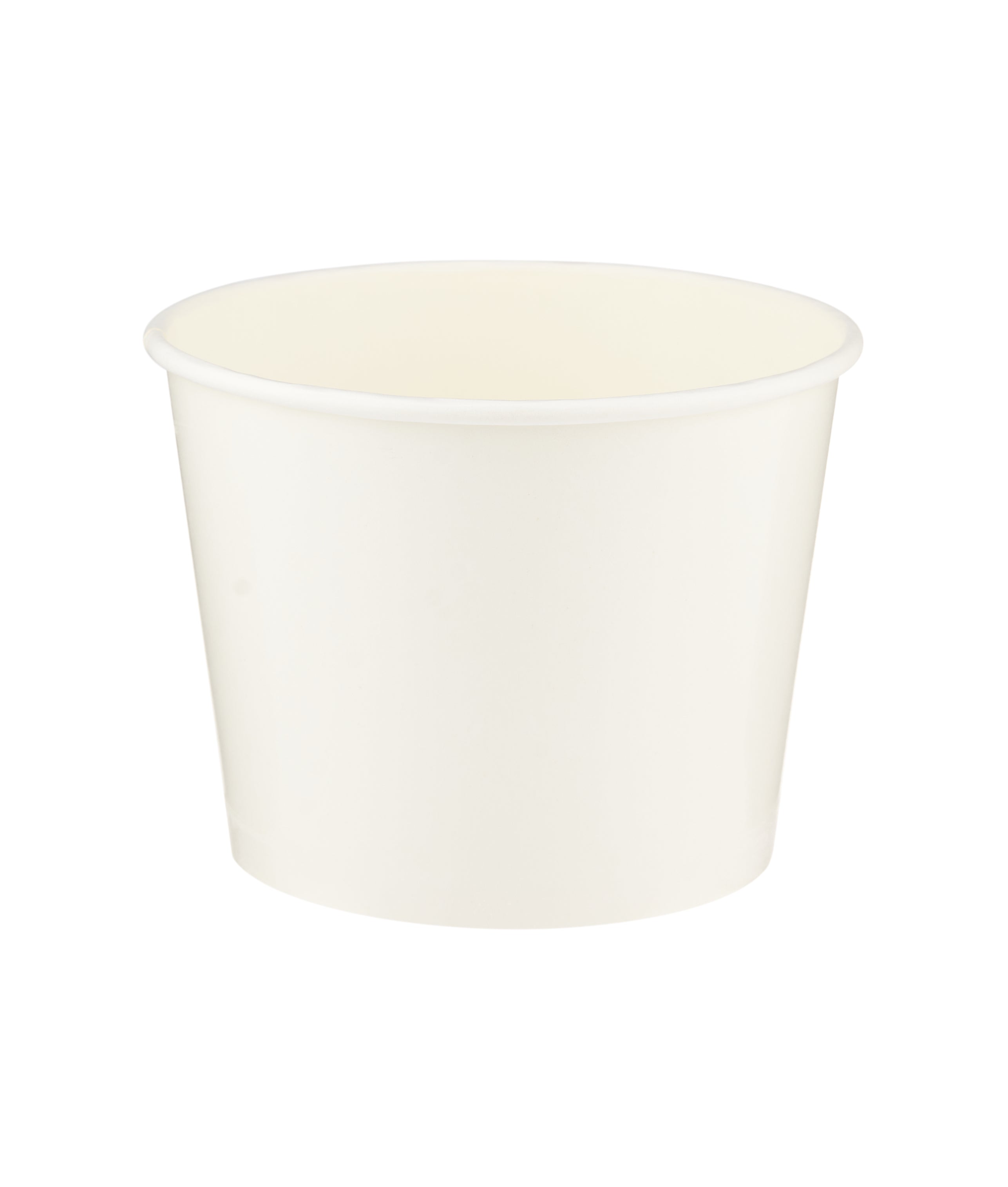 Paper Soup Bowl White