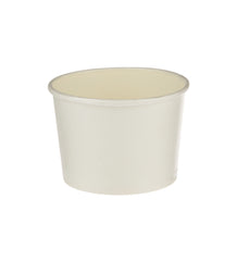 Paper Soup Bowl White