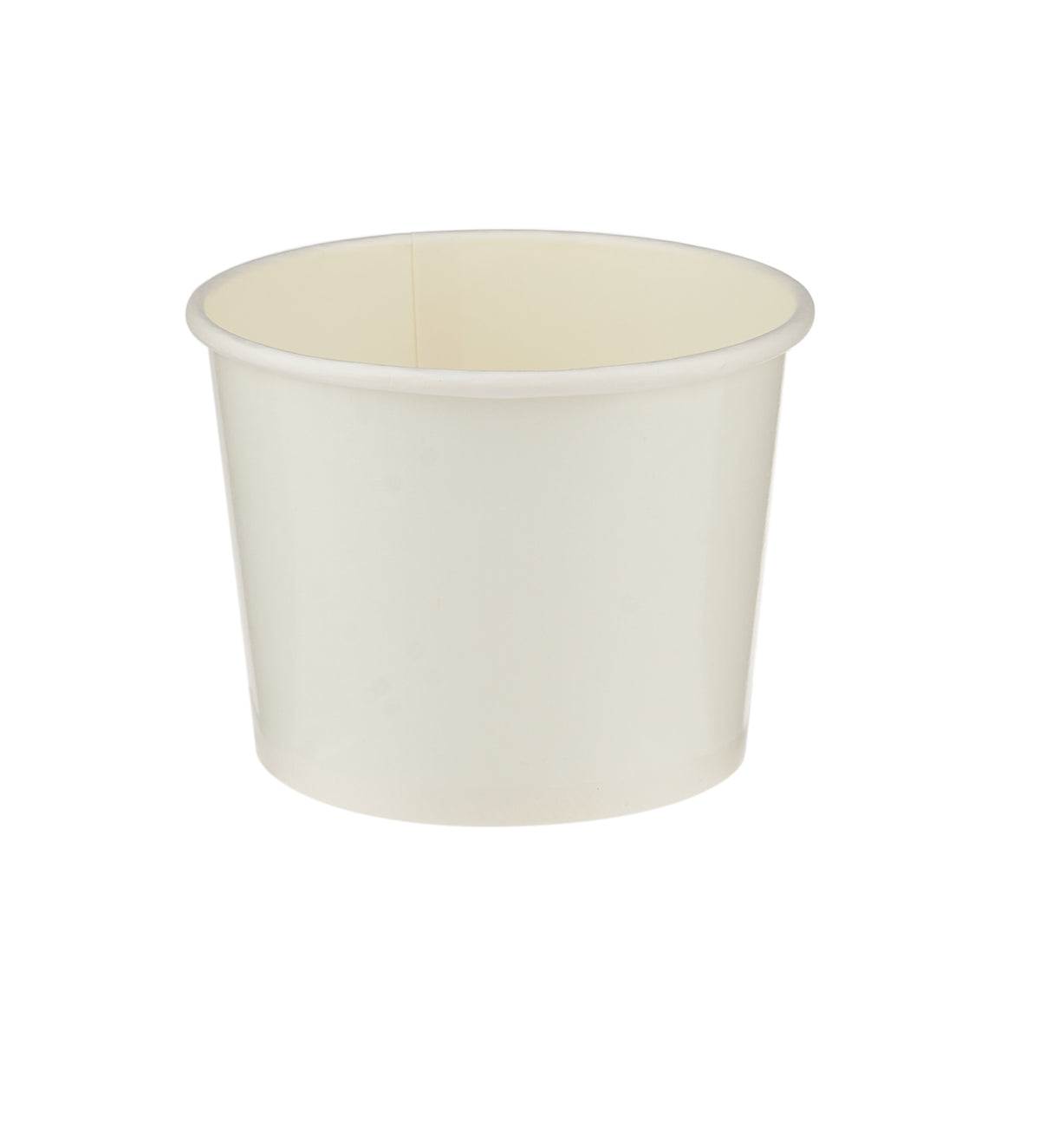 Paper Soup Bowl White