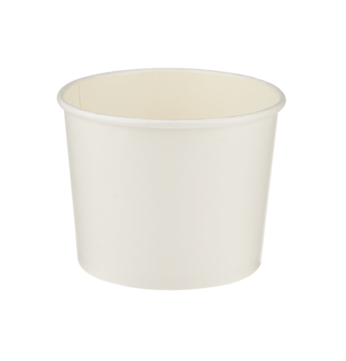 Paper Soup Bowl White