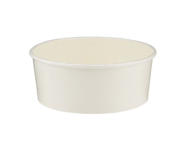 Paper Soup Bowl White