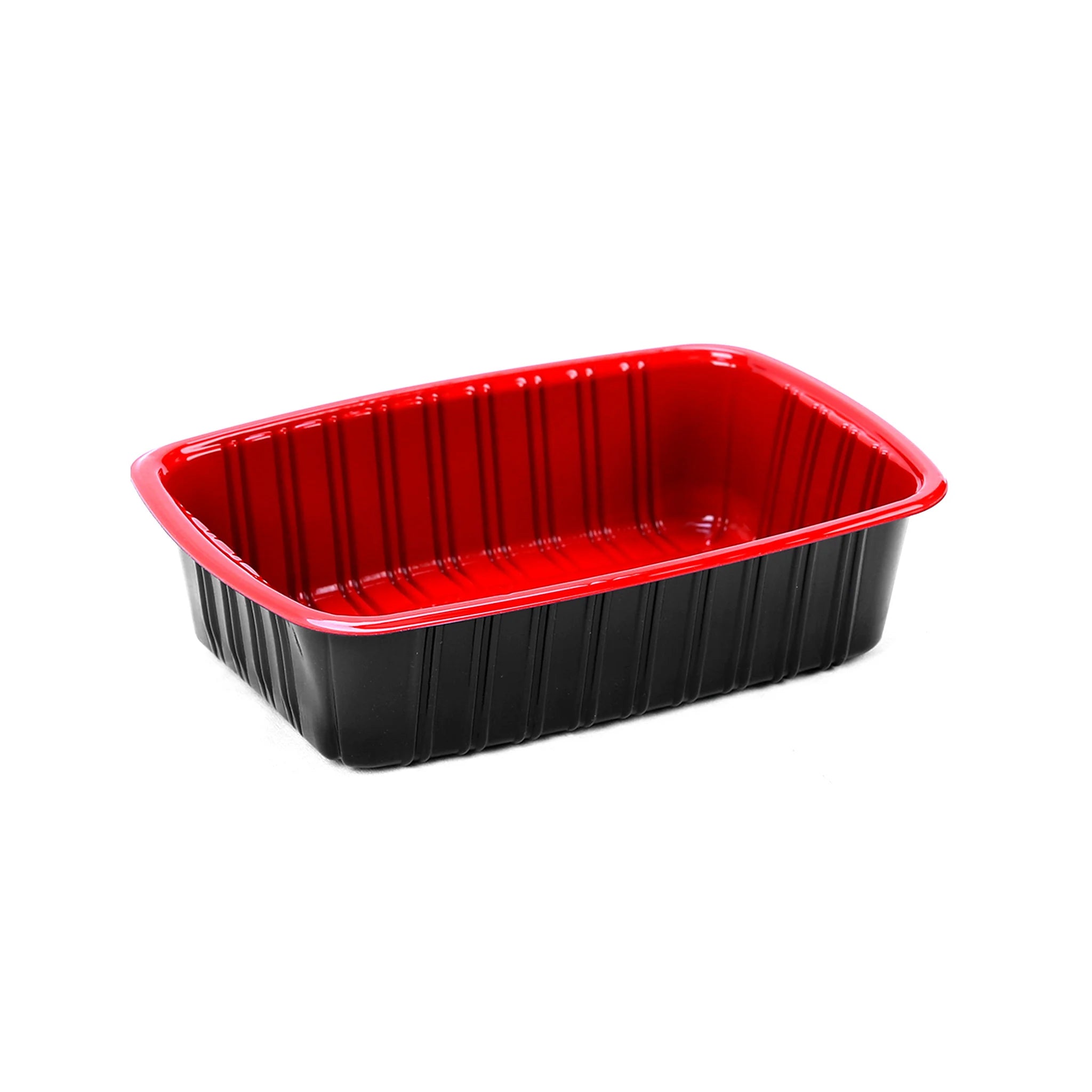 Red & Black Base Container with Lid