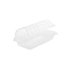 Clear Rectangular Hinged Container