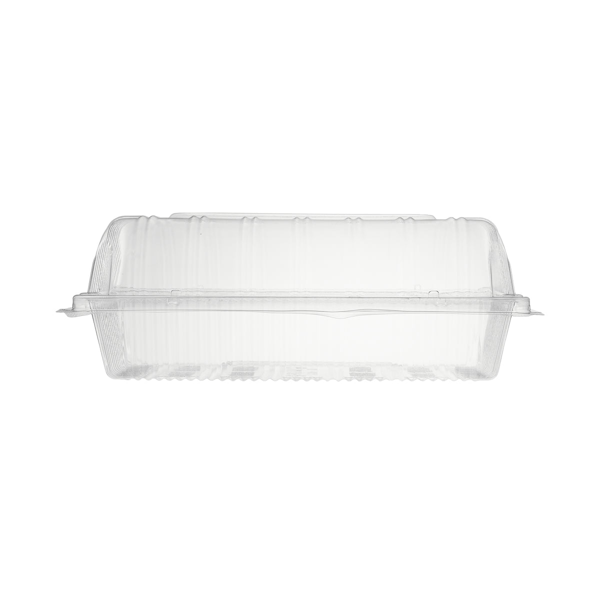 Clear Rectangular Hinged Container