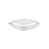 Square Salad Bowl With Clear Lid - hotpackwebstore.com