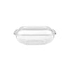 Square Salad Bowl With Clear Lid - hotpackwebstore.com