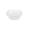 Square Salad Bowl With Clear Lid - hotpackwebstore.com