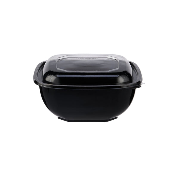 Square Salad Bowl With Clear Lid - hotpackwebstore.com