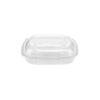 Square Salad Bowl With Clear Lid - hotpackwebstore.com
