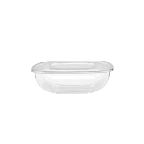 Square Salad Bowl With Clear Lid - hotpackwebstore.com