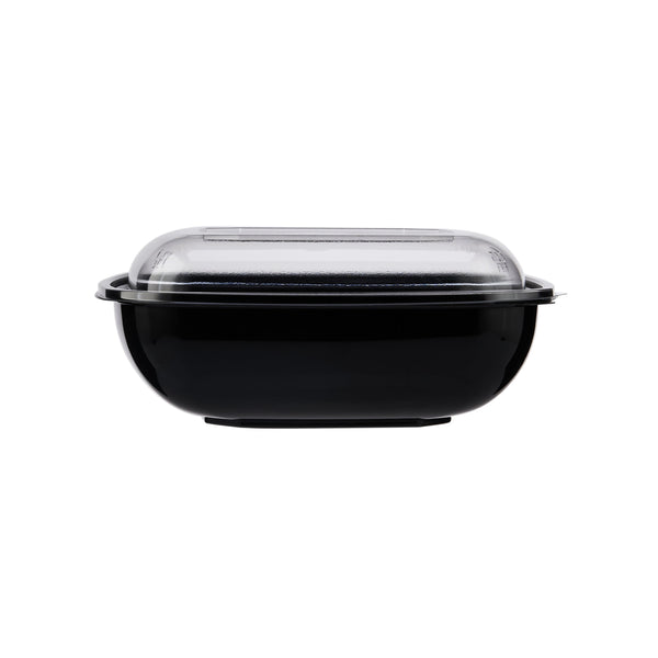 Square Salad Bowl With Clear Lid - hotpackwebstore.com