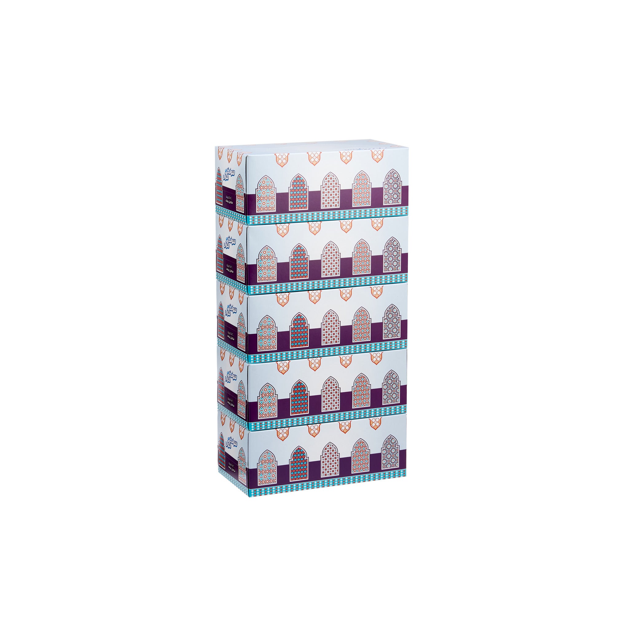 30 Boxes Soft n Cool Ramadan Theme Facial Tissue 200 Sheets x 2Ply