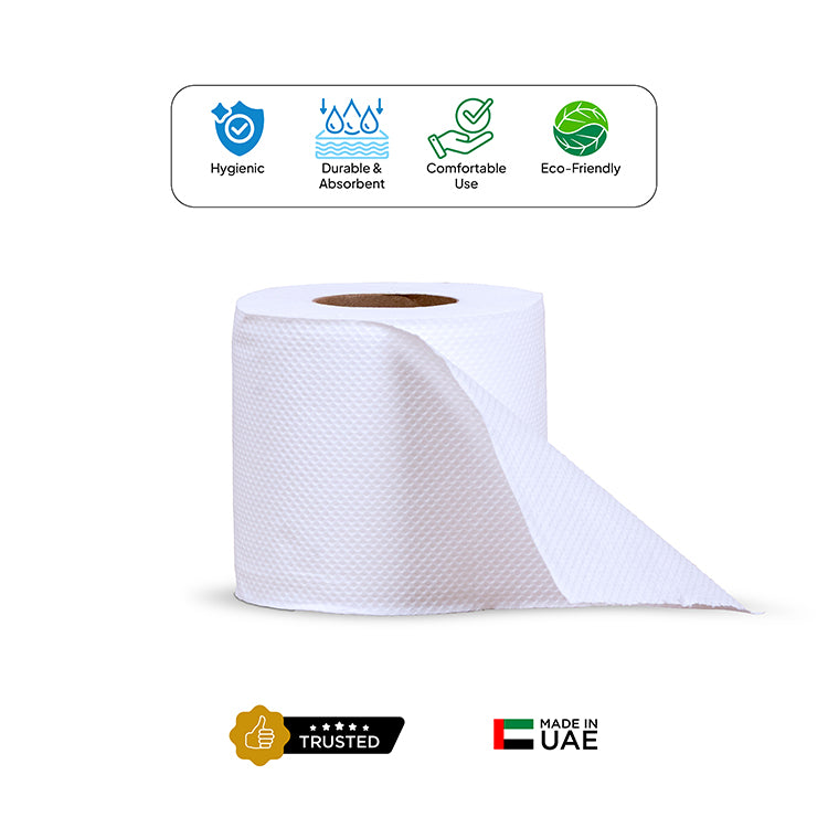 100 Roll Toilet Roll, 400 Sheets