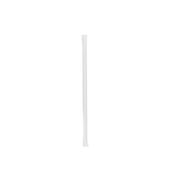 Plastic Straw Flexible With Wrap 6mm-10000 Pieces