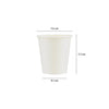 White Paper Cup Without Handle 7 Oz-1000 Pieces