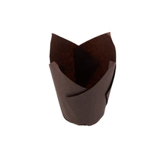 2500 Pieces Brown Tulip Muffin Paper Cups