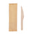 Wooden Knife Individually Wrapped