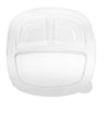  Bio-Degradable Deep 9 Inch 3-Compartment Container