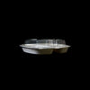  Bio-Degradable Deep 9 Inch 3-Compartment Container