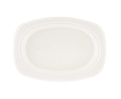 Bio-Degradable Oval Plate 9x6 Inch