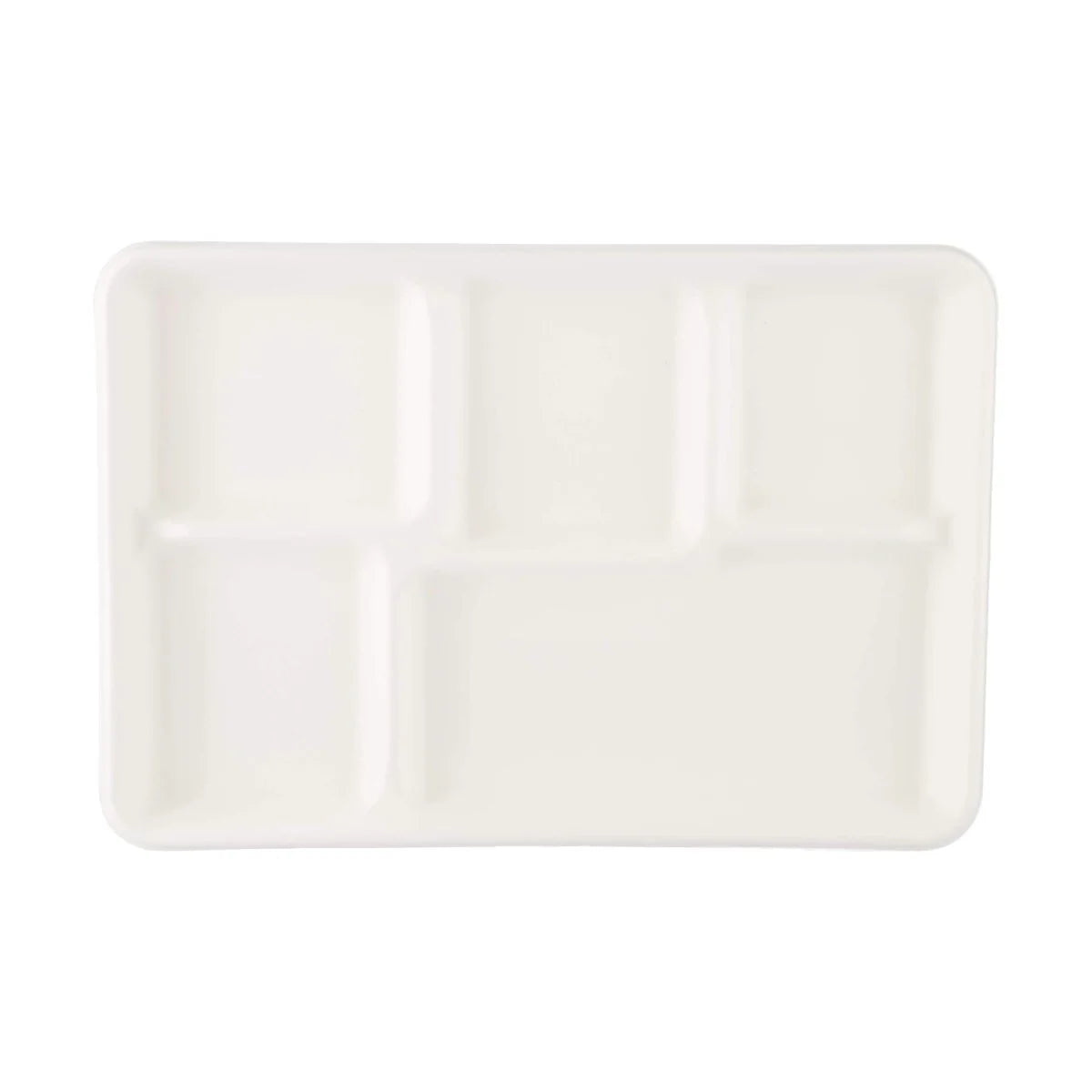 Bio-Degradable Plate 5-Compartment 12.5 Inch