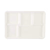 Bio-Degradable Plate 5-Compartment 12.5 Inch