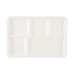 Bio-Degradable Plate 5-Compartment 12.5 Inch