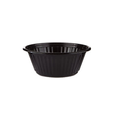 Black Base Heavy Duty Round Container 25 Oz 