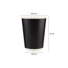 Black Double Wall Paper Cups